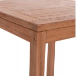 ΤΡΑΠΕΖΙ ΜΠΑΡ ΤΕΤΡΑΓΩΝΟ PRESSCOT HM18113 ΞΥΛΟ TEAK ΣΕ ΦΥΣΙΚΟ 70x70x105Υεκ c497503