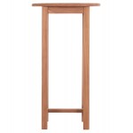 ΤΡΑΠΕΖΙ ΣΤΑΝΤ ΜΠΑΡ ΣΤΡΟΓΓΥΛΟ PRESSCOT HM18114 ΞΥΛΟ TEAK--ΦΥΣΙΚΟ Φ60x105Υεκ c497504