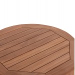 ΤΡΑΠΕΖΙ ΣΤΑΝΤ ΜΠΑΡ ΣΤΡΟΓΓΥΛΟ PRESSCOT HM18114 ΞΥΛΟ TEAK--ΦΥΣΙΚΟ Φ60x105Υεκ c497504