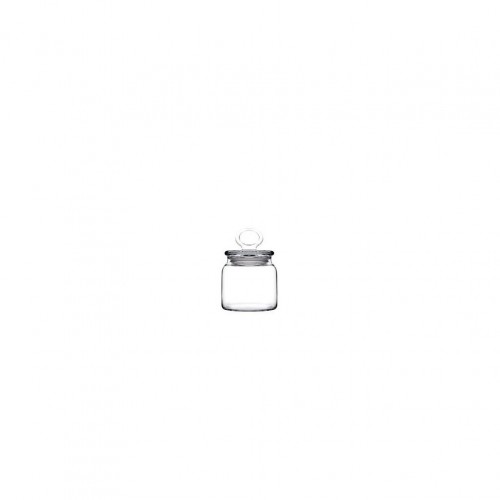 Δοχείο γυάλινο με καπάκι 0 57Lt φ8xY9 5cm Pasabahce - Σετ 6 c497510