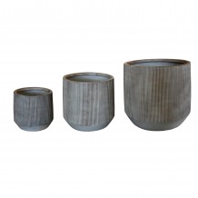 ΣΕΤ 3ΤΜΧ ΓΛΑΣΤΡΕΣ ΣΤΡΟΓΓΥΛΕΣ ΣΕΙΡΑ GARDENER HM4724 FIBERCLAY-ΧΡΩΜΑ CEMENT Φ59x55Υεκ c497541 ΣΕΤ 3ΤΜΧ ΓΛΑΣΤΡΕΣ ΣΤΡΟΓΓΥΛΕΣ ΣΕΙΡΑ GARDENER HM4724 FIBERCLAY-ΧΡΩΜΑ CEMENT Φ59x55Υεκ c497541