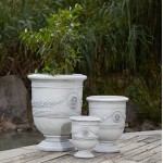ΣΕΤ 3ΤΜΧ ΓΛΑΣΤΡΕΣ ΜΕ ΑΝΑΓΛΥΦΟ GARDENER HM4729 FIBERCLAY-ΣΕ ΥΠΟΛΕΥΚΟ Φ57 5x72 5Υεκ c497543