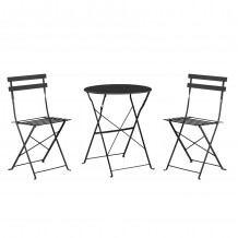 ΣΕΤ ΖΑΠΠΕΙΟΥ 3TMX SOPHIE HM21118 02 ΜΕΤΑΛΛΙΚΟ ΣΕ ΜΑΥΡΟ ΧΡΩΜΑ c497546