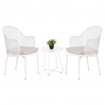 ΣΕΤ LOUNGE 3TMX ΕΞ ΧΩΡΟΥ OREGO HM21107 02 ΑΛΟΥΜΙΝΙΟ ΜΕΤΑΛΛΟ ΣΕ ΛΕΥΚΟ c497557