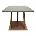 Τραπέζι σαλονιού Solange pakoworld σε γκρι-sonoma απόχρωση 110x55x47 5εκ c497589