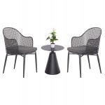 ΣΕΤ LOUNGE 3TMX ΕΞ ΧΩΡΟΥ OREGO HM21106 01 ΑΛΟΥΜΙΝΙΟ ΣΕ ΣΚΟΥΡΟ ΓΚΡΙ c497595