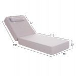 ΜΑΞΙΛΑΡΙ ΞΑΠΛΩΣΤΡΑΣ KIHEI HM21094 01 OLEFIN ΨΑΡΟΚΟΚΚΑΛΟ ΜΕ FOAM 198x70x20Υεκ c497599