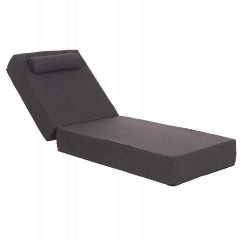 ΜΑΞΙΛΑΡΙ ΞΑΠΛΩΣΤΡΑΣ KIHEI HM21094 03 OLEFIN ΣΚΟΥΡΟ ΓΚΡΙ ΜΕ FOAM 198x70x20Υεκ c497601