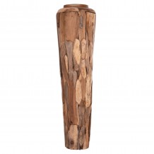 ΔΙΑΚΟΣΜΗΤΙΚΟ ΒΑΖΟ ΔΑΠΕΔΟΥ ZEMLI HM18299 ΚΟΜΜΑΤΙΑ ΑΝΑΚΥΚΛ TEAK ΦΥΣΙΚΟ Φ43x152Υεκ c497606