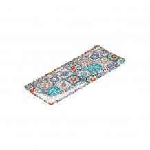 Πιατέλα ορθογώνια μελαμίνης σχέδιο Mex 30 9x12 5x2 2cm CV c497626