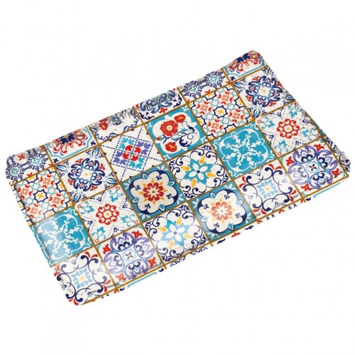 Πιατέλα ορθογώνια μελαμίνης σχέδιο Mex 40x29 5x3cm CV c497628