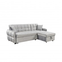 CROSSOVER ΚΑΝΑΠΕΣ ΚΡΕΒΑΤΙ ΓΩΝΙΑ ΑΝΑΣΤΡΕΨΙΜΗ ΓΚΡΙ ΑΝΟΙΧΤΟ 213x145x83 c497724