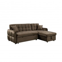 CROSSOVER ΚΑΝΑΠΕΣ ΚΡΕΒΑΤΙ ΓΩΝΙΑ ΑΝΑΣΤΡΕΨΙΜΗ COFFEE 213x145x83 c497725