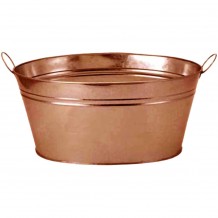 Σαμπανιέρα INOX σφυρήλατη Copper 47x35x23cm c497734