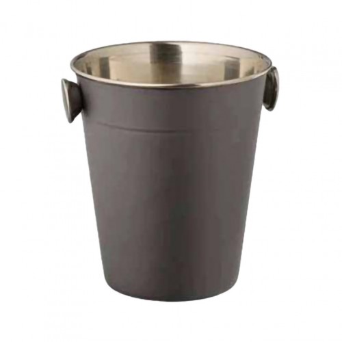 Σαμπανιέρα Ανοξείδωτη μαύρη φ22cm - Σετ 6 c497739