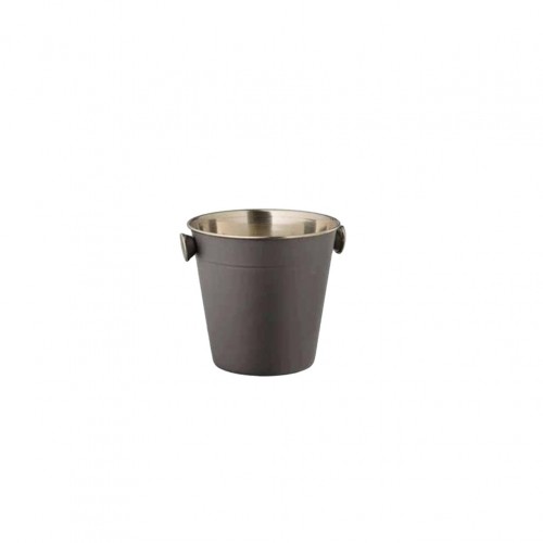 Παγοδοχείο Ανοξείδωτο μαύρο φ10cm - Σετ 6 c497740