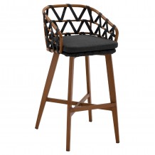 ΣΚΑΜΠΟ ΜΠΑΡ ΑΛΟΥΜΙΝΙΟΥ RICKO HM5781 11 ΚΑΦΕ ΣΚΕΛΕΤΟΣ--ΑΝΘΡΑΚΙ STRAP 56x59x102Υεκ c497762