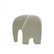 IVORY ΔΙΑΚΟΣΜΗΤΙΚΟ ΕΛΕΦΑΝΤΑΣ 21x8 6x19 8 POLYRESIN ΑΣΠΡΟ c497773