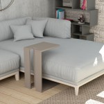 Βοηθητικό τραπέζι Muju pakoworld σε μόκα απόχρωση 40x30x57εκ c497823