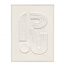 CURVA 2 ΠΙΝΑΚΑΣ ΔΙΑΚΟΣΜΗΤΙΚΟΣ ΜΕ ΚΟΡΝΙΖΑ 70x90x3 8 ΚΑΜΒΑΣ BEIGE BEIGE ΞΥΛΟ ΦΥΣΙΚΟ c497833