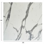 ΕΠΙΦΑΝΕΙΑ ΤΡΑΠΕΖΙΟΥ ΤΕΤΡΑΓΩΝΗ HPL HM5839 31 WHITE MARBLE 80x80εκ SET 2τμχ c497962
