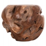 ΒΟΗΘΗΤΙΚΟ ΤΡΑΠΕΖΙ LOGGY HM18295 ΞΥΛΟ TEAK--ΦΥΣΙΚΟ 50x50x50Υεκ c497971