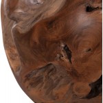 ΒΟΗΘΗΤΙΚΟ ΤΡΑΠΕΖΙ LOGGY HM18295 ΞΥΛΟ TEAK--ΦΥΣΙΚΟ 50x50x50Υεκ c497971