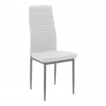Τραπεζαρία Cuba-Parker pakoworld σετ 5τεμ sonoma-λευκό 120x80x75εκ c498016