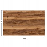 ΕΠΙΦΑΝΕΙΑ ΤΡΑΠΕΖΙΟΥ HPL ΟΡΘΟΓΩΝΙΑ HM5840 30 INDIAN SHEESHAM 120x80εκ c498080