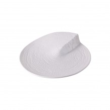 Πιάτο πορσελάνης πέτρινης υφής φ28 2xΥ4 8cm Σειρά On-top Prego - Σετ 6 c498110