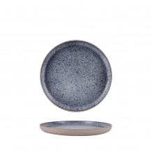 Πιάτο πορσελάνης ρηχό step φ20 5xΥ2 2cm Σειρά Kernel γαλάζιο Prego - Σετ 6 c498173