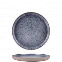 Πιάτο πορσελάνης ρηχό step φ26 5xΥ2cm Σειρά Kernel γαλάζιο Prego - Σετ 6 c498177