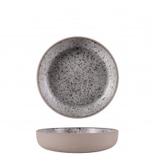 Μπωλ πορσελάνης step φ23xΥ5cm Σειρά Kernel γκρι Prego - Σετ 6 c498186