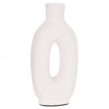 ΔΙΑΚΟΣΜΗΤΙΚΟ ΒΑΖΟ ΣΕΙΡΑ CLAYVON HM4409 ΤΕΡΑΚΟΤΑ ΣΕ ΛΕΥΚΟ 10x5x21Υεκ c498191