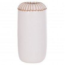 ΕΠΙΤΡΑΠΕΖΙΟ ΔΙΑΚΟΣΜΗΤΙΚΟ ΒΑΖΟ LENNOX HM4675 02S TΕΡΑΚΟΤΑ ΣΕ ΛΕΥΚΟ--Φ18x33Υεκ c498195