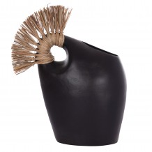 ΕΠΙΤΡΑΠΕΖΙΟ ΔΙΑΚΟΣΜΗΤΙΚΟ ALICA2 HM4671 01 ΜΑΥΡΗ ΤΕΡΑΚΟΤΑ GRASS--44x18x50Υεκ c498222