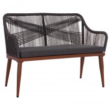 ΚΑΝΑΠΕΣ 2ΘΕΣΙΟΣ MYRTIA HM5550 11 AΛΟΥΜΙΝΙΟ ΚΑΦΕ--ΑΝΘΡΑΚΙ P E ΣΧΟΙΝΙ 123x61x90Υεκ c498224