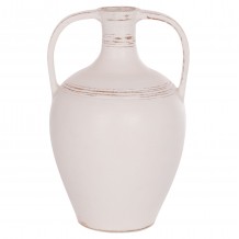 ΕΠΙΤΡΑΠΕΖΙΟΣ ΔΙΑΚΟΣΜΗΤΙΚΟΣ ΑΜΦΟΡΕΑΣ FEAX HM4676 02L ΛΕΥΚΗ ΤΕΡΑΚΟΤΑ--35x35x58Υεκ c498229