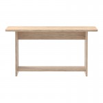 Τραπέζι Kumba pakoworld σε oak απόχρωση 80x40x42εκ c498240