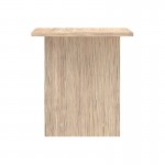 Τραπέζι Kumba pakoworld σε oak απόχρωση 80x40x42εκ c498240