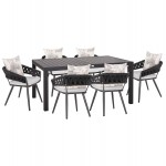 ΣΕΤ ΤΡΑΠΕΖΑΡΙΑΣ ΕΞ ΧΩΡΟΥ 7ΤΜΧ KRUM HM21132 07 ΣΚΟΥΡΟ ΓΚΡΙ ΑΛΟΥΜΙΝΙΟ P Ε ΣΧΟΙΝΙ c498281