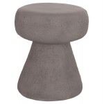 ΣΚΑΜΠΟ ΣΤΡΟΓΓΥΛΟ INTERON HM18171 03 FIBER CEMENT ΣΕ ΓΚΡΙ--Φ34x39Υεκ c498283