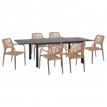 ΣΕΤ ΤΡΑΠΕΖΑΡΙΑΣ ΕΞ ΧΩΡΟΥ 7ΤΜΧ KRUM HM21132 01 ΣΚΟΥΡΟ ΓΚΡΙ ΑΛΟΥΜΙΝΙΟ-P E TWISTED RATTAN c498297 ΣΕΤ ΤΡΑΠΕΖΑΡΙΑΣ ΕΞ ΧΩΡΟΥ 7ΤΜΧ KRUM HM21132 01 ΣΚΟΥΡΟ ΓΚΡΙ ΑΛΟΥΜΙΝΙΟ-P E TWISTED RATTAN c498297