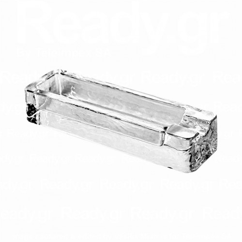 Σταχτοδοχείο πούρων γυάλιμο 20x6xΥ4cm c498323
