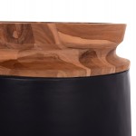 ΔΙΑΚΟΣΜΗΤΙΚΟ ΒΑΖΟ ΔΑΠΕΔΟΥ LINTER HM4662 01L FIBER CEMENT ΜΑΥΡΟ--ΞΥΛΟ ΤΕΑΚ Φ41x47Υεκ c498326