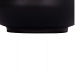 ΔΙΑΚΟΣΜΗΤΙΚΟ ΒΑΖΟ ΔΑΠΕΔΟΥ LINTER HM4662 01L FIBER CEMENT ΜΑΥΡΟ--ΞΥΛΟ ΤΕΑΚ Φ41x47Υεκ c498326