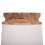 ΔΙΑΚΟΣΜΗΤΙΚΟ ΒΑΖΟ ΔΑΠΕΔΟΥ LINTER HM4662 02L FIBER CEMENT ΛΕΥΚΟ--ΞΥΛΟ ΤΕΑΚ Φ41x47Υεκ c498328