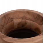 ΔΙΑΚΟΣΜΗΤΙΚΟ ΒΑΖΟ ΔΑΠΕΔΟΥ LINTER HM4662 03S FIBER CEMENT ΓΚΡΙ--ΞΥΛΟ ΤΕΑΚ Φ34x60Υεκ c498330