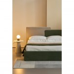 PUZZLE ΚΡΕΒΑΤΙ ΓΙΑ ΣΤΡΩΜΑ 160x200cm ΛΑΔΙ BEIGE 223x176x106 c498334