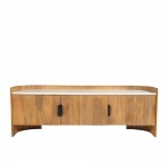 ORGANIC BITTER TV STAND 2ΠΟΡΤΕΣ ΚΑΡΥΔΙ ΛΕΥΚΟ 147x45x50 c498336